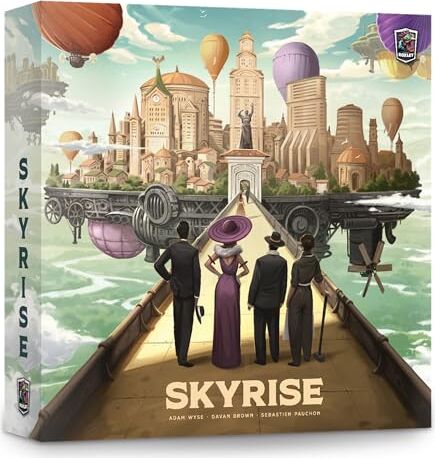 All details for the board game Skyrise and similar games