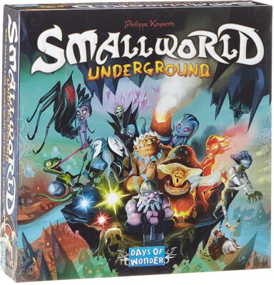 All details for the board game Small World Underground and similar games