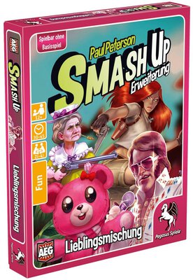 All details for the board game Smash Up: What Were We Thinking? and similar games