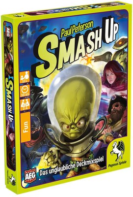 All details for the board game Smash Up and similar games