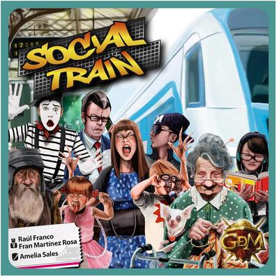 All details for the board game Social Train and similar games