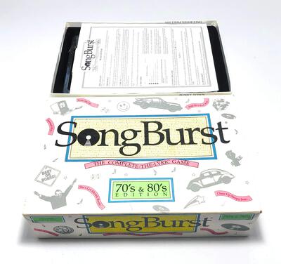 All details for the board game Songburst: 70's & 80's Edition and similar games