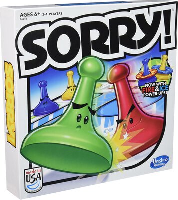 Order Sorry! with Fire & Ice Power-ups at Amazon
