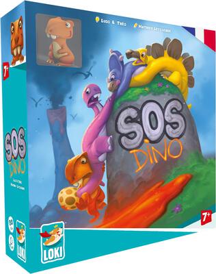 All details for the board game SOS Dino and similar games