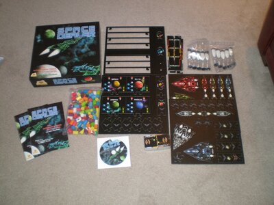 All details for the board game Space Dealer and similar games