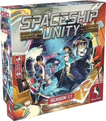 All details for the board game Spaceship Unity and similar games