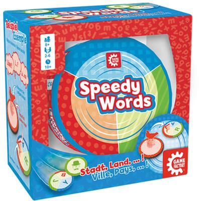 All details for the board game Speedy Words and similar games