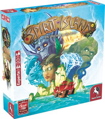 All details for the board game Spirit Island and similar games