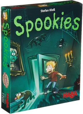 All details for the board game Spookies and similar games