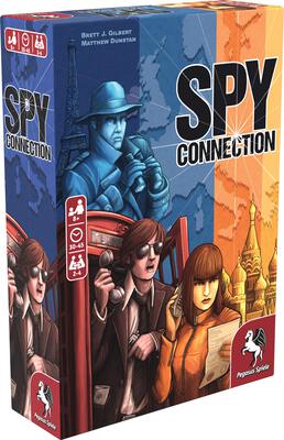 All details for the board game Spy Connection and similar games