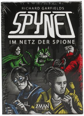 All details for the board game SpyNet and similar games