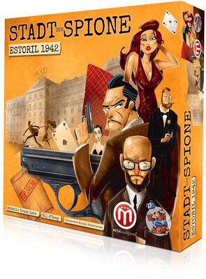 All details for the board game City of Spies: Estoril 1942 and similar games