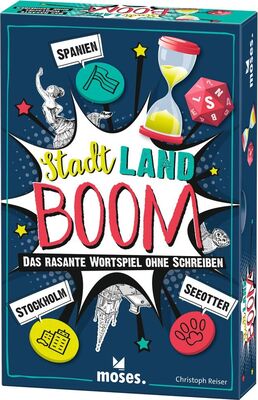 All details for the board game Stadt, Land, BOOM! and similar games