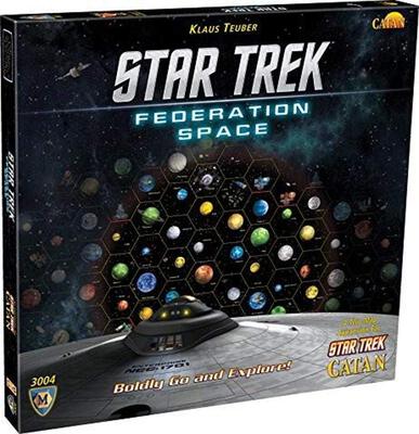 All details for the board game Star Trek: Catan – Federation Space and similar games