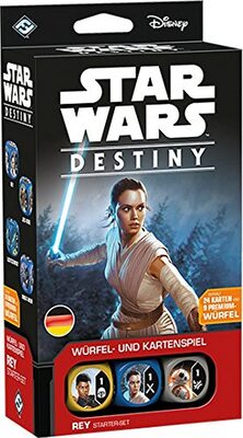 All details for the board game Star Wars: Destiny – Rey Starter Set and similar games