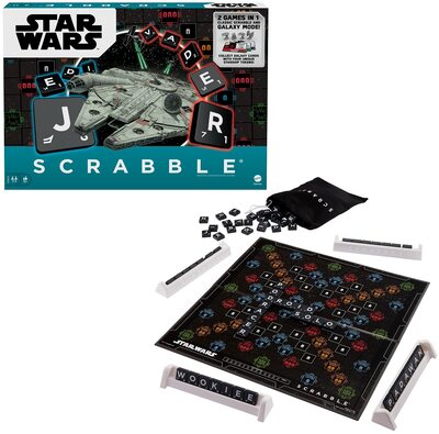 All details for the board game Star Wars: Scrabble and similar games