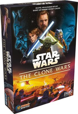 All details for the board game Star Wars: The Clone Wars and similar games