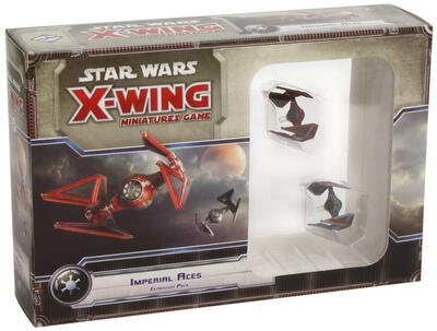 Order Star Wars: X-Wing Miniatures Game – Imperial Aces Expansion Pack at Amazon