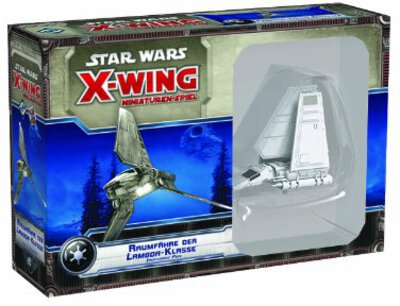 All details for the board game Star Wars: X-Wing Miniatures Game – Lambda-class Shuttle Expansion Pack and similar games