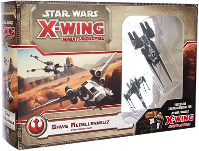 All details for the board game Star Wars: X-Wing Miniatures Game – Saw's Renegades Expansion Pack and similar games
