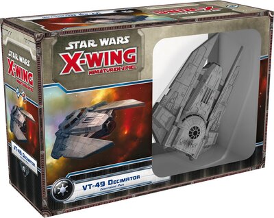 Order Star Wars: X-Wing Miniatures Game – VT-49 Decimator Expansion Pack at Amazon