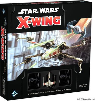 All details for the board game Star Wars: X-Wing (Second Edition) and similar games