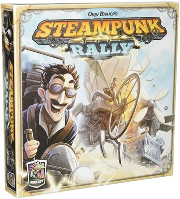 All details for the board game Steampunk Rally and similar games