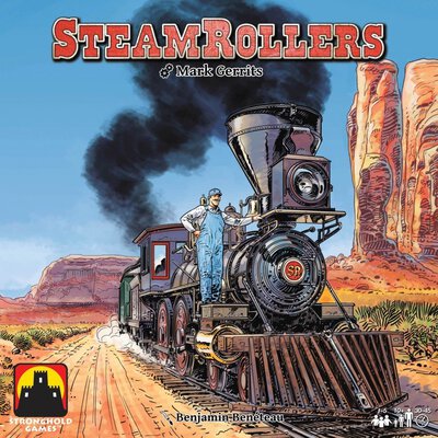 All details for the board game SteamRollers and similar games
