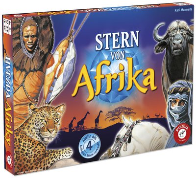 All details for the board game Afrikan tähti and similar games