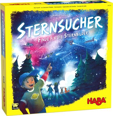 All details for the board game Sternsucher and similar games