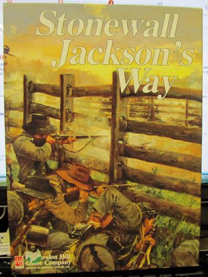 All details for the board game Stonewall Jackson's Way and similar games