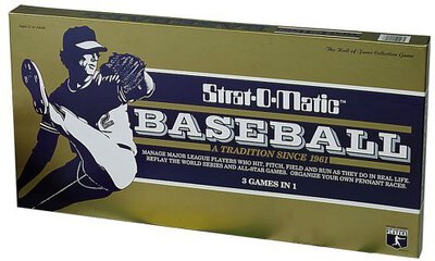 All details for the board game Strat-O-Matic Baseball and similar games