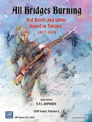 All details for the board game ‹string 69c: "All Bridges Burning: Red Revolt and White Guard "…› and similar games