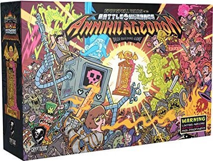 All details for the board game ‹string 72c: "Epic Spell Wars of the Battle Wizards: Annihilag"…› and similar games