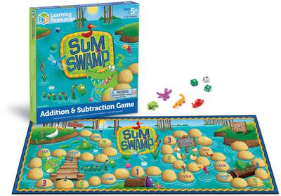 All details for the board game Sum Swamp and similar games