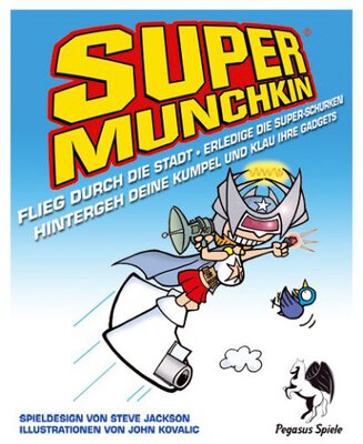 All details for the board game Super Munchkin and similar games