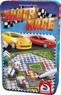 All details for the board game Super Race and similar games