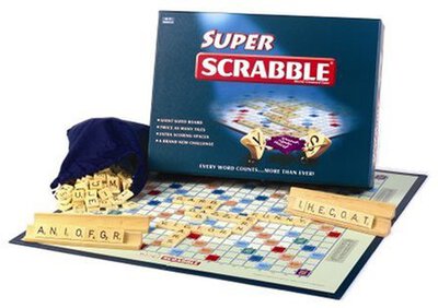 All details for the board game Super Scrabble and similar games