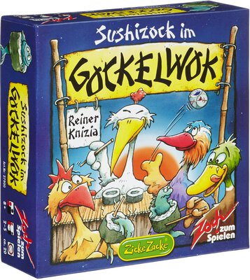 All details for the board game Sushizock im Gockelwok and similar games