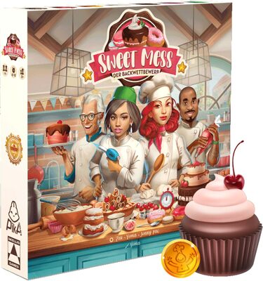 All details for the board game Sweet Mess: Pastry Competition and similar games