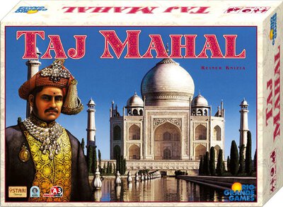 All details for the board game Taj Mahal and similar games