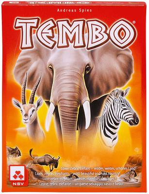 All details for the board game Tembo and similar games