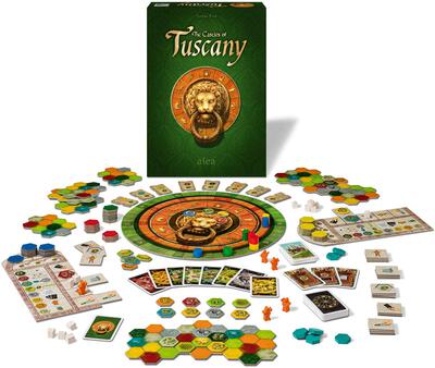 All details for the board game The Castles of Tuscany and similar games