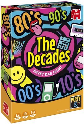 All details for the board game The Decades and similar games