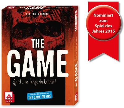 All details for the board game The Game and similar games