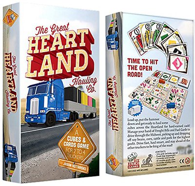 All details for the board game The Great Heartland Hauling Co. and similar games