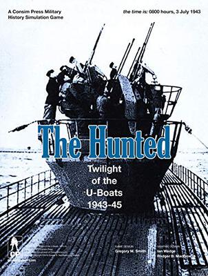 All details for the board game The Hunted: Twilight of the U-Boats, 1943-45 and similar games
