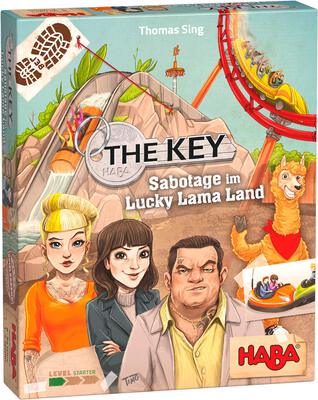 All details for the board game The Key: Sabotage at Lucky Llama Land and similar games