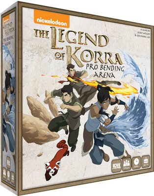 All details for the board game The Legend of Korra: Pro-Bending Arena and similar games