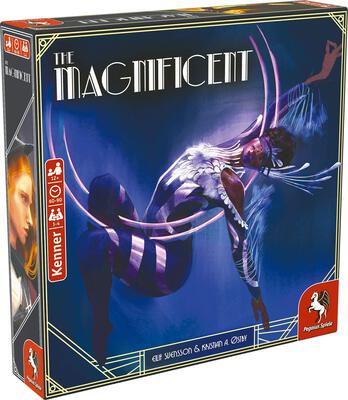 All details for the board game The Magnificent and similar games